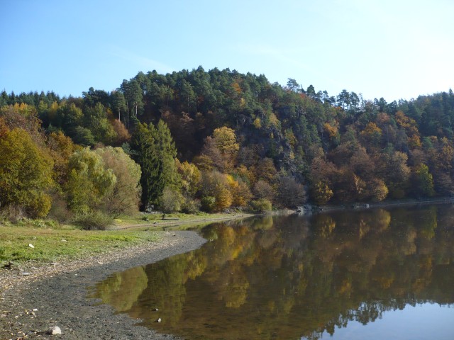 zátoka přehrady